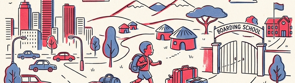 Nomadic childhood across South Africa
