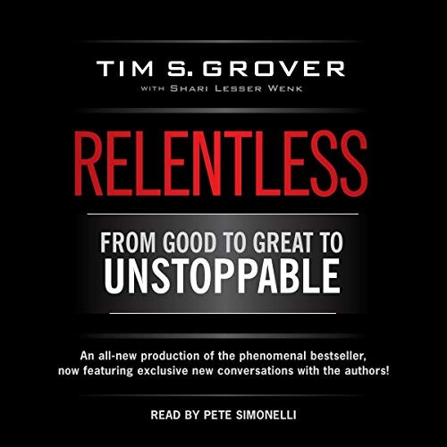 Relentless book cover